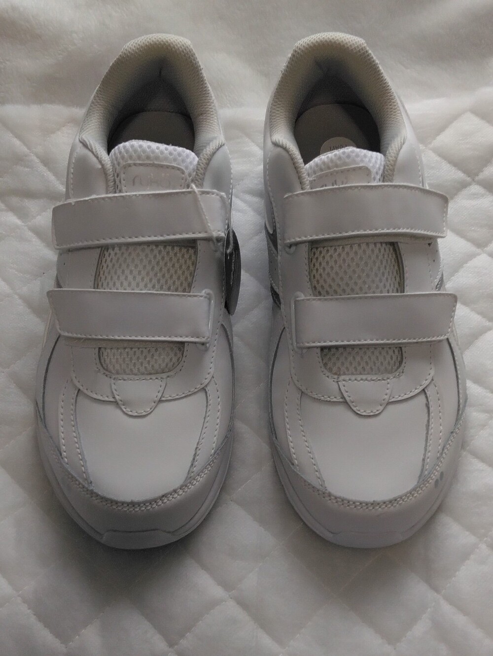 Ryka Women's White Velcro Athletic Sneakers